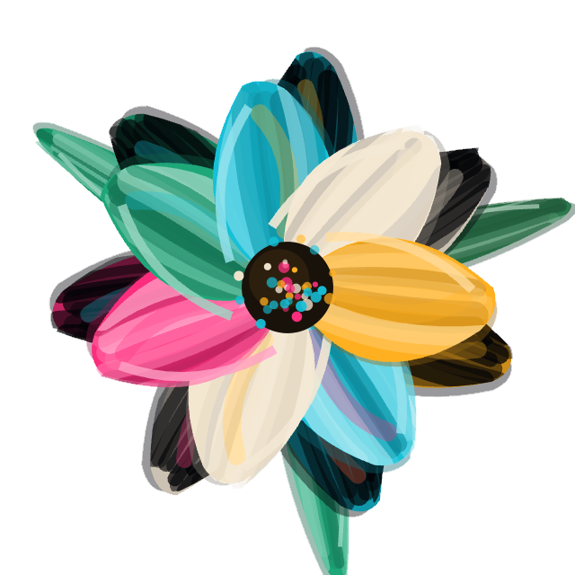 A bloom in full colour