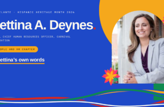 Bettina A. Deynes, Adelante 2026 honoree. Share card.