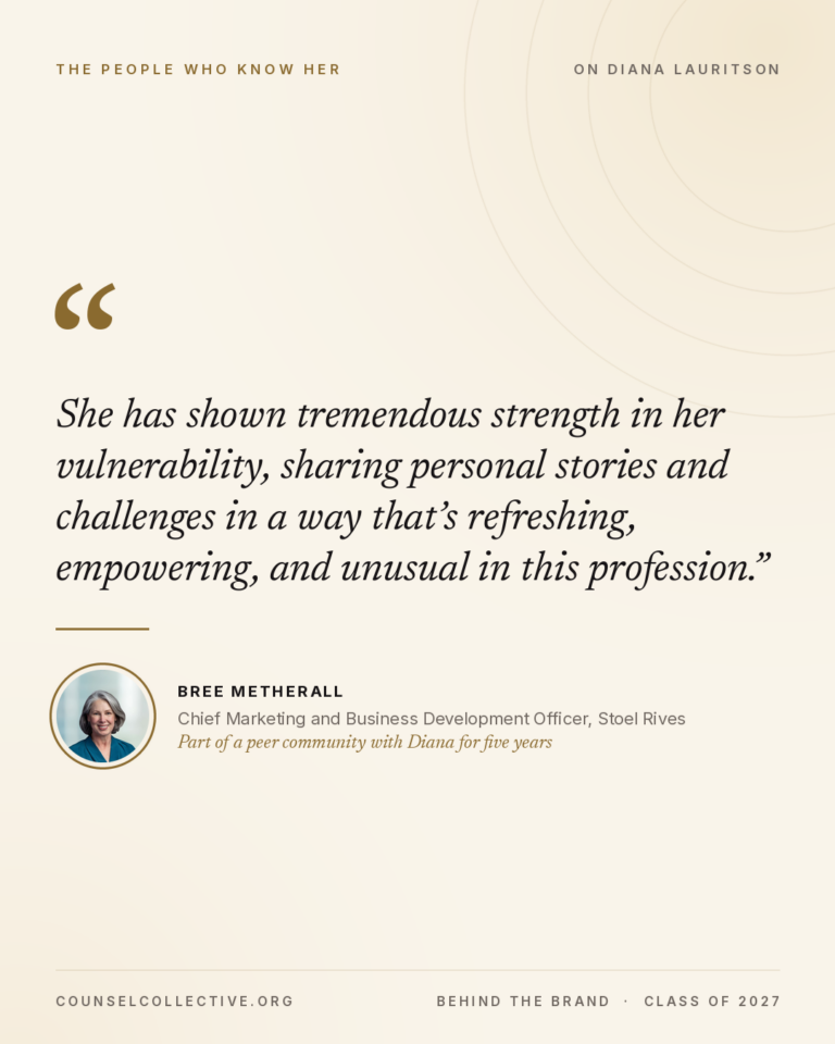 Bree Metherall on Diana Lauritson card